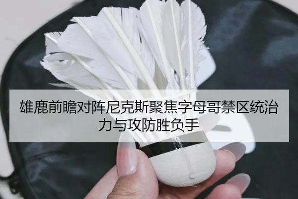 雄鹿前瞻对阵尼克斯聚焦字母哥禁区统治力与攻防胜负手